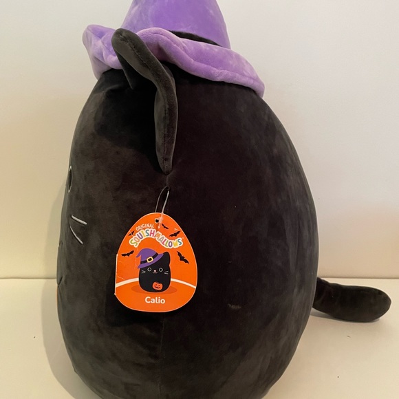 Squishmallows Halloween Calio 16” Black Cat | S16 #1366 Squishdate: 11.18.2021 - Picture 3 of 8